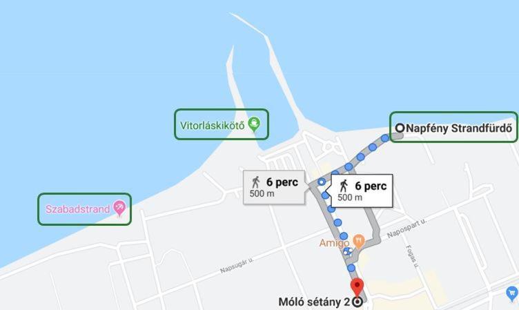 Lido Riviera, Relux Apartman 巴拉通雷勒 外观 照片